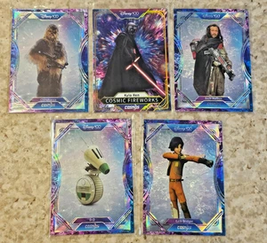 Disney 100 Kakawow Cosmos All Stars Star Wars Lot - ALL Refractor - SP Fireworks - Picture 1 of 1