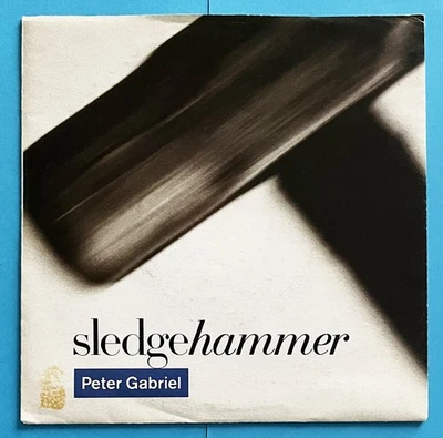 PETER GABRIEL 7" 45 GIRI SLEDGEHAMMER 1986 VIRGIN VIN 45186 ITALY - Immagine 1 di 3