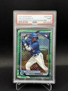 Arjun Nimmala 2024 Bowman Chrome Lunar Glow Refractor 1st Bowman - Bild 1 von 3