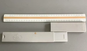 Vintage A W Faber Castell 2723/847 Scale Rule in Original Case VGC - Picture 1 of 22