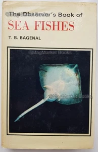 OBSERVER'S BOOK OF SEA FISHES · T B BAGENAL · 1972 · VINTAGE BOOK - Picture 1 of 6