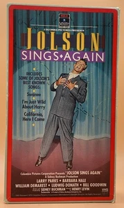 Jolson Sings Again VHS 1949, 1987 RCA Sideload **Buy 2 Get 1 Free** - Bild 1 von 4