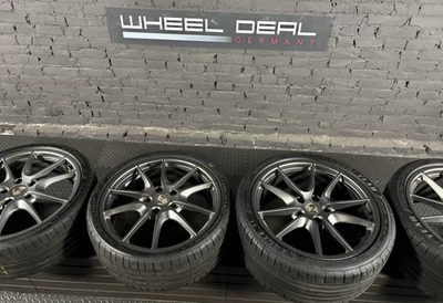 Porsche 981 Carrera S 3 III Felgen 8 + 9,5 x 20 Boxster cayman By BBS Goodyear - Bild 1 von 4