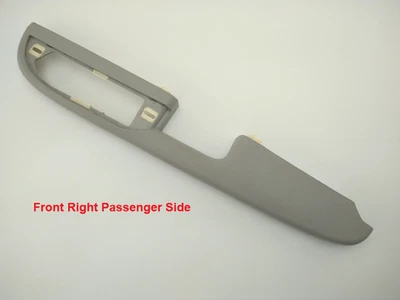 ✅Chevrolet GMC 2007-2009 panel de puerta reposabrazos bisel gris claro delantero derecho OEM Foto 1 de 4