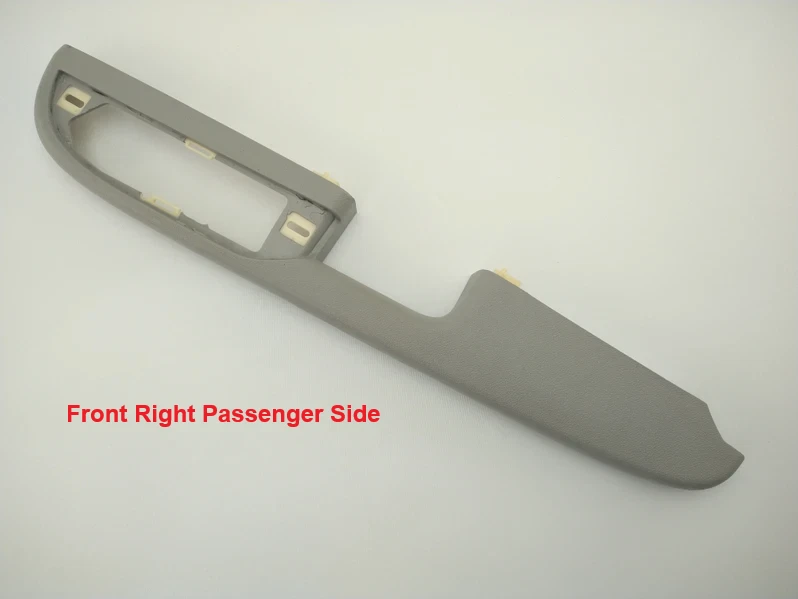 ✅Chevrolet GMC 2007-2009 panel de puerta reposabrazos bisel gris claro delantero derecho OEM Foto 1 de 4