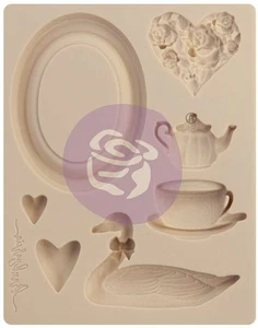 Prima Marketing Decor Mould 3.5"X4.5"X8mm With Love By Frank Garcia - Picture 1 of 1