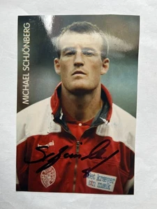 Autogramm MICHAEL SCHJÖNBERG-Nationalmannschaft DÄNEMARK-Odense BK-Esbjergsigned - Bild 1 von 2