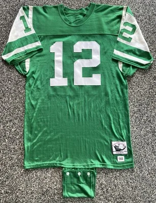 Camiseta RARA Joe Namath New York Jets M&N Durene Shea Stadium AFL HOF 1960’s  Foto 1 de 4