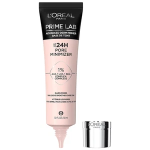 L'Oreal Paris Prime Lab up to 24H Pore Minimizer Face Primer Infused with AHA, L - Picture 1 of 12