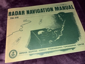 RADAR NAVIGATION MANUAL, Pub No. 1310 1979 edition paperback book, w free ship - Picture 1 of 5