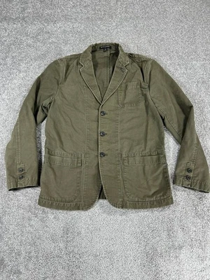 Abrigo Deportivo Banana Repuplic Para Hombre 42 Largo Verde Algodón Tareas Informal Foto 1 de 4