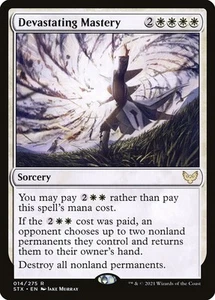 MTG Devastating Mastery Strixhaven: School of Mages 014/275 Regular Rare - Picture 1 of 3