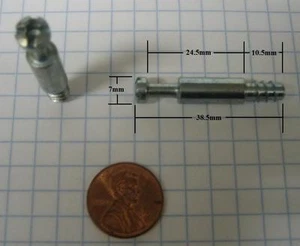 HETTICH DU262 EINSCHRAUBDÜBEL FÜR BESCHLÄGE ELITE 321D, ELITE 25 UND RASTEX 25 - Bild 1 von 3