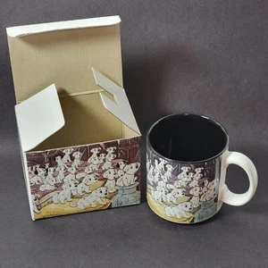 Taza de té café dálmatas Disney 101 años 90 vintage hecha en Japón como nueva en caja - Imagen 1 de 12