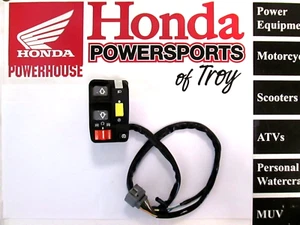 GENUINE HONDA OEM LEFT HAND START/STOP SWITCH 2002-2004 TRX250TE 35020-HM8-A50 * - Foto 1 di 4