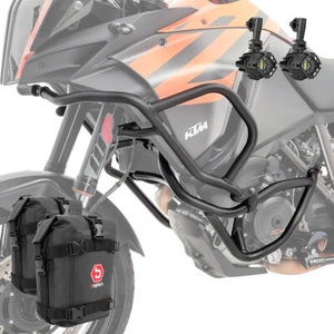 Set Defensas + Faro adicional para KTM 1050 Adventure 15-16 negro + K3 - Imagen 1 de 12
