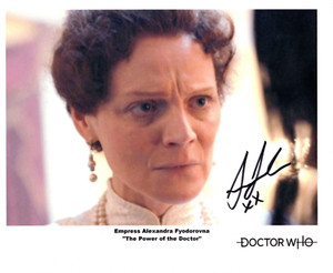 Dr Who: Power of the Doctor Auto Photo Print Anna Andresen "Empress Alexandra"