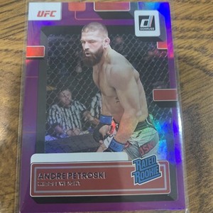 2023 Panini DonRuss UFC Purple Andre Petroski No. 201