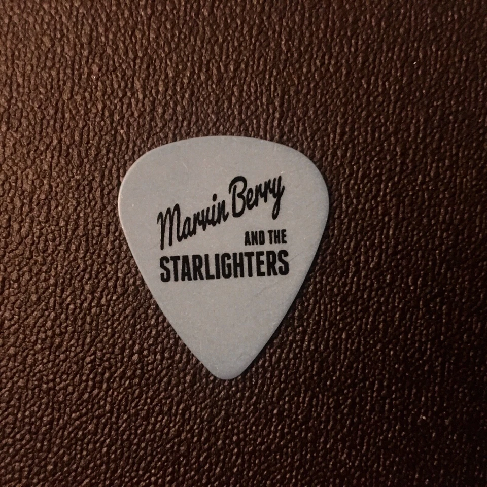 MARVIN BERRY & The STARLIGHTERS Guitar Pick BACK TO THE FUTURE 🎸1980's🎸 - Image 1 of 1