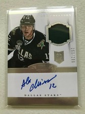 2013-14 Panini Dominion Rookie Patch Auto ALEX CHIASSON /299