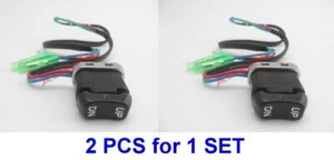2 PIEZAS para interruptor de ajuste e inclinación de control remoto Yamaha 703-82563-02 703-82563-01 - Imagen 1 de 12