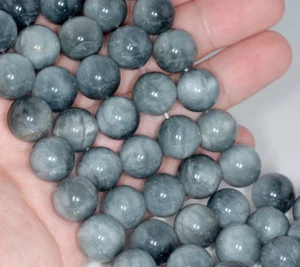 12MM CHRYSOBERYL CHRYSOBERYL GEMSTONE GRADE AA ROUND LOOSE BEADS 7" - Picture 1 of 4