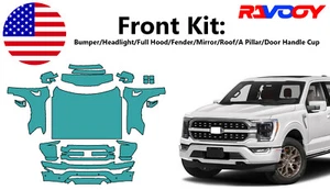 For Ford F-150 XL XLT Plati King R 2021-2023 Paint Protection Film PreCutKit PPF - Picture 1 of 7