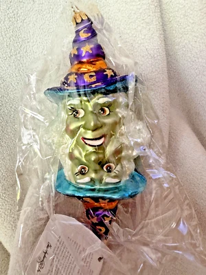 Retired Christopher Radko OrnNew W/TAG Good Witch or Bad Witch00-119-0 (641) - Image 1 of 2