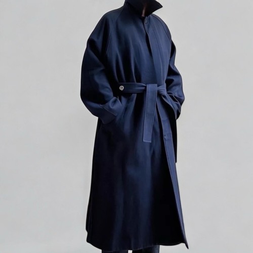 New With Tag Acne Studios Oversized Navy Coat Sz.50