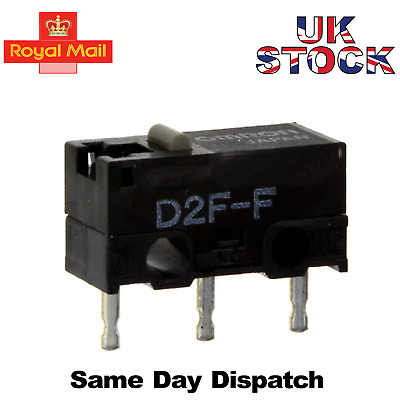 NEW OMRON D2F-F Micro Switches Microswitch Original Genuine UK SELLER • 3.99£