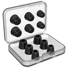 6 Pairs Earphone Tips 12pcs Premium Earbud Tips Blocking Out Ambient Noise Me...
