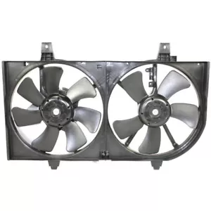 Dual Radiator + AC Condenser Cooling Fan Assembly 02-06 Sentra 1.8L 214814Z320 - Picture 1 of 5