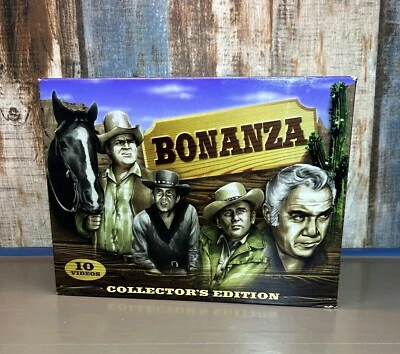 Bonanza VHS Box Set Collectors Edition 1998 Madacy Entertainment Gently Used - Image 1 of 4