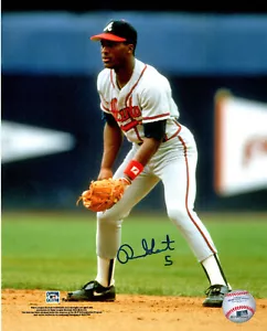Braves All Star Outfielder RON GANT Signed 8x10 Action Photo #2 AUTO - Picture 1 of 1