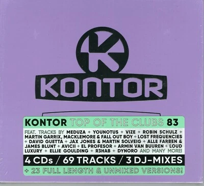 CD - Kontor - Top of the Clubs 83 - 4 CDs / 69 Tracks / 3 DJ-Mixes - Bild 1 von 2