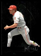 1996 Metal Universe 209 Lenny Dykstra   Philadelphia Phillies  Baseball Card