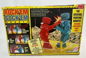 Mattel Rock 'Em Sock 'Em Robots, Boxing Match Between Red Rocker and Blue Bomber - Picture 1 of 5