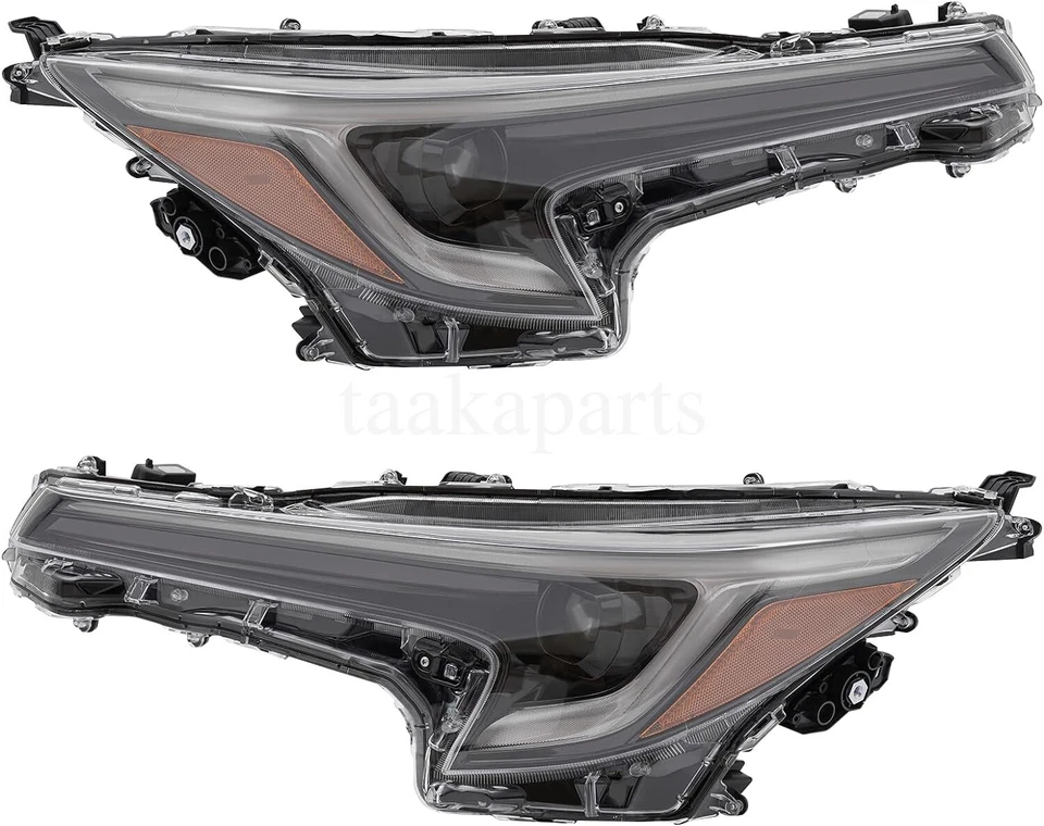 Conjunto de faros LED LH RH para Toyota Corolla SE/XLE/XSE 2023 2024 Foto 1 de 4