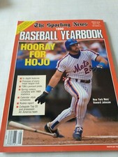 HOWARD JOHNSON RICKEY HENDERSON PUCKETT THE SPORTING NEWS 1990 BASEBALL YEARBOOK