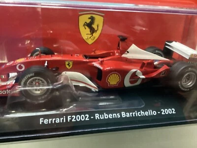 FERRARI F2002,  RUBENS BARRICHELLO 2002,  1/24.  DIE CAST, in teca - Immagine 1 di 3