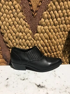 Dingo D1501 Women's Black Ankle Boots US Size 7.5W - Picture 1 of 8