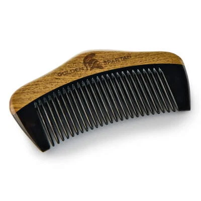 Beard comb Lux - The Golden Spartan - Image 1 of 3