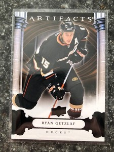 2009/10 UPPER DECK ARTIFACTS BLACK RYAN GETZLAF 2/5 CARD # 70
