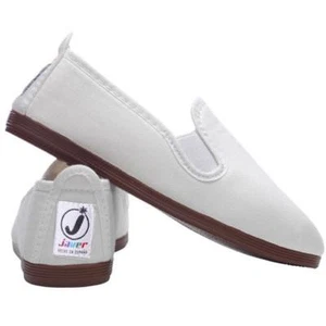 Para mujer Hombre ZAPATOS PLANOS UNISEX ESTILO HILO JAVER ALPARGATAS PLIMSOLLS ESTILO - Imagen 1 de 18