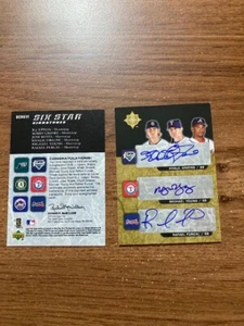 2005 Ultimate Signatures Autograph Reyes Upton Crosby Furcal Young Greene (1/10) - Picture 1 of 2