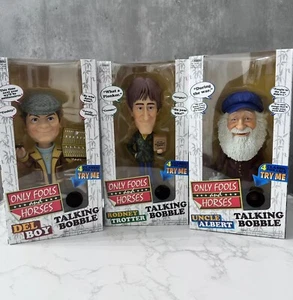 Only Fools and Horses Talking Bobble Head - Uncle Albert, Rodney & Delboy - Picture 1 of 6