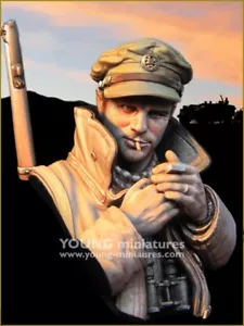 Young Miniatures - British LRDG 1942 - Wanderers of - 1/10th Resin Bust - YM1888 - Picture 1 of 11