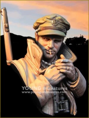Young Miniatures - British LRDG 1942 - Wanderers of - 1/10th Resin Bust - YM1888 - Image 1 of 4