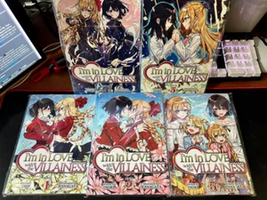 I’m in Love with the Villainess (Light Novel) Vol 1-5 English Version DHL EXP - Picture 1 of 8