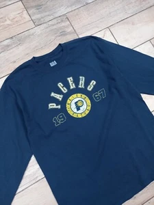 CAMISETA GRANDE DE BALONCESTO INDIANA PACERS NBA de manga larga - Imagen 1 de 7